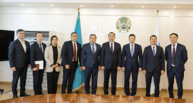 The EDB and Kazakhstan’s national railroad carrier, Kazakhstan Temir Zholy, discuss potential development projects