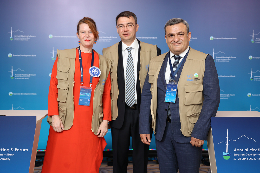 The UN World Food Programme, the EDB and Yeremyan Farm sign a letter of intent to expand the Milk in Schools project in Armenia
