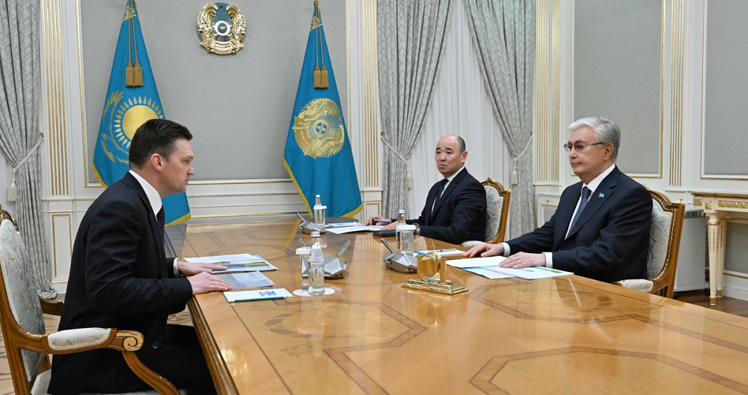 President Tokayev Met with Nikolai Podguzov, Chairman of the Management Board of the Eurasian Development Bank